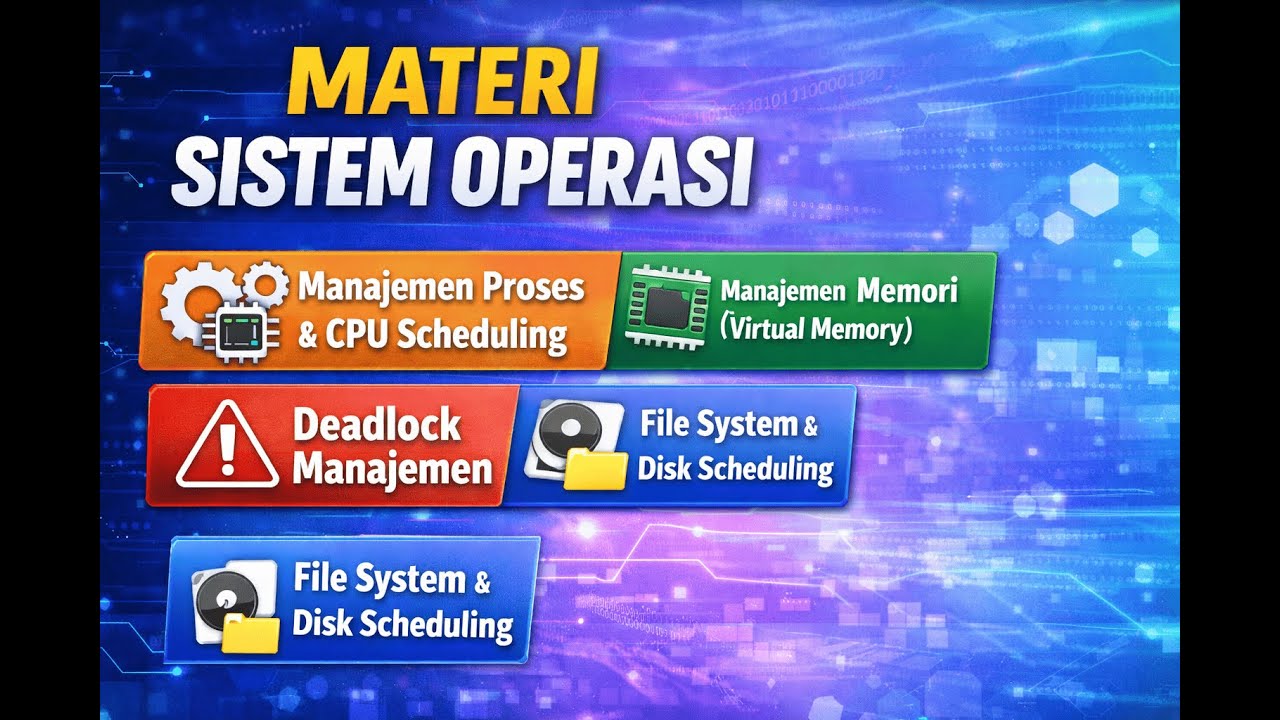 Sistem Operasi: Manajemen Proses, CPU Scheduling, Memori, Deadlock, dan ...