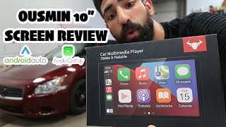 OUSMIN OXF8 10.1' DOUBLE DIN CAR STEREO REVIEW by Ehab Halat 573 views 1 year ago 10 minutes, 13 seconds