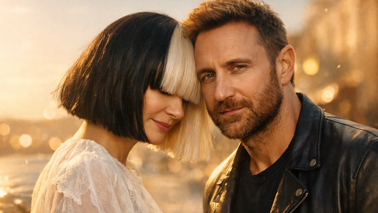 Sia ft David Guetta – Closer Than Heaven (official AI lyrics video)