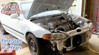 First Start in Two Years! - Civic Restoration 19 by E-Dod 1,025 views 1 year ago 16 minutes