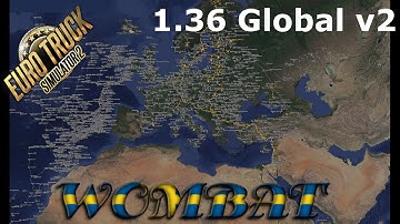 ETS2 1.36 - Promods Map Combo, Global Edition v2 (reuploaded)
