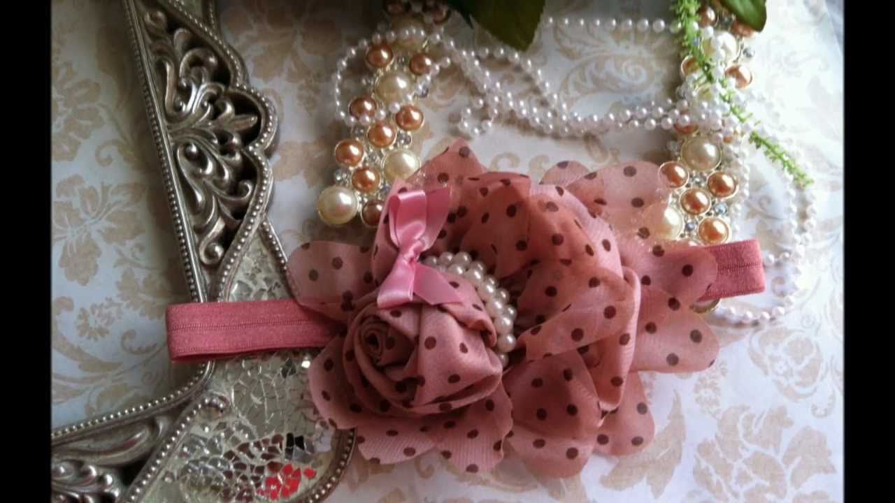 Vintage Baby Headband Collection 2012-2013 - YouTube