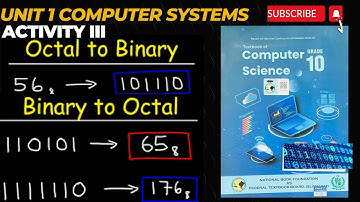 Class 10 | Computer Science Unit 1|Solved Activity III Explanation| New Edition 2025 |NBF | New Book