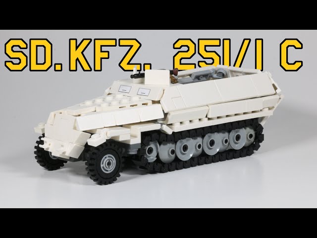 LEGO MOC LEGO WW2 Sd.Kfz. 251 by The_Brick_Crew