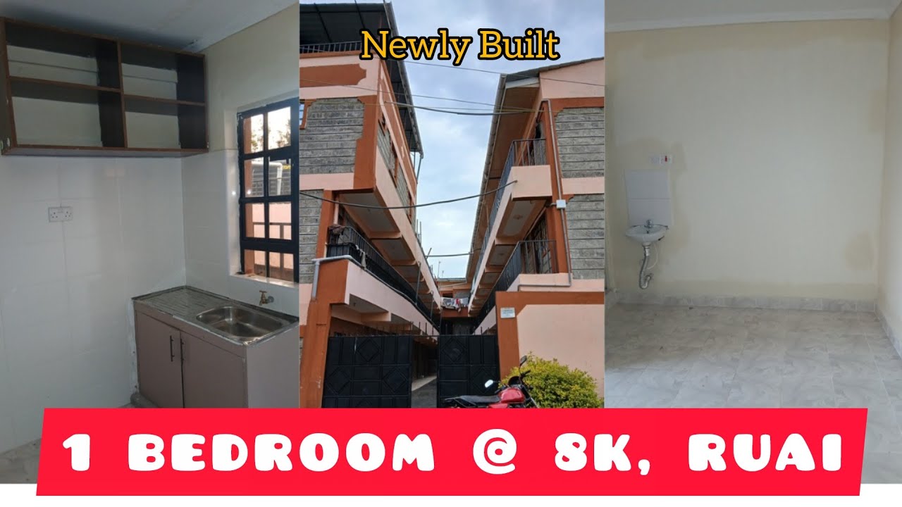 MUST WATCH!!! NEWLY BUILT 1 BEDROOM IN RUAI || @Ksh 8,000 || VERY SPACIOUS | Kay Homes