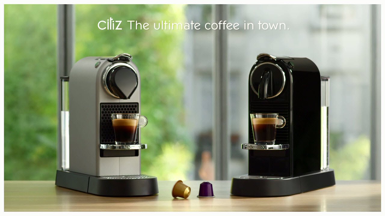 Puno Schelden Isoleren Nespresso CITIZ machine - YouTube
