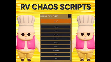 Roblox RV Chaos Script NO KEY | Item Finder