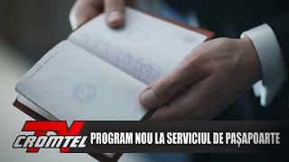 Știri Cromtel Tv - Noul Program Al Serviciului Public Comunitar De Pașapoarte Suceava