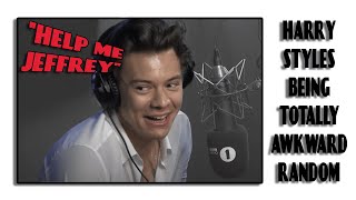 HARRY STYLES beeing totally awkward random for 5 minutes straight