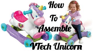 How to Assemble a VTech Unicorn(Gallop and rock learning unicorn)