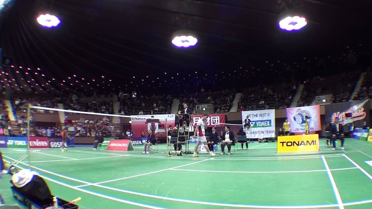 準決勝　田児賢一(NTT東) VS 桃田賢斗(NTT東)2G