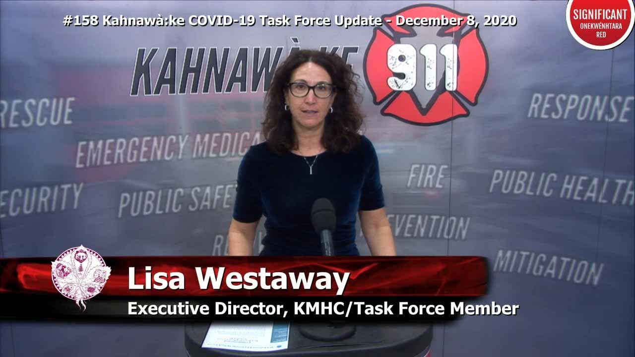 Task Force 19 Kahnawà:ke COVID-19 Task Force briefing December 8, 2020 - YouTube