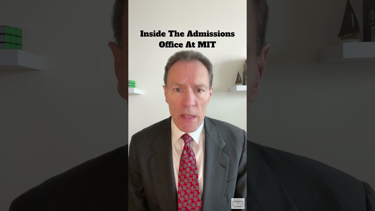 Inside The Admissions Office at MIT