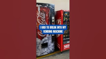 Breaking Into My Own Vending Machine to Change Lock!🔓 #DIY #VendingMachine #vendingmachinebusiness