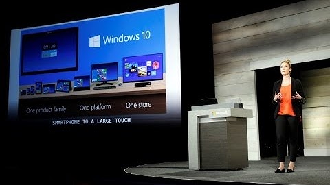 Microsoft Previews Next Generation At Windows 10 Event