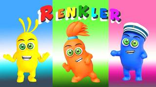Renkler Şarkısı 🌈 Okul Öncesi Eğitici Bebek Ve Çocuk Şarkıları
