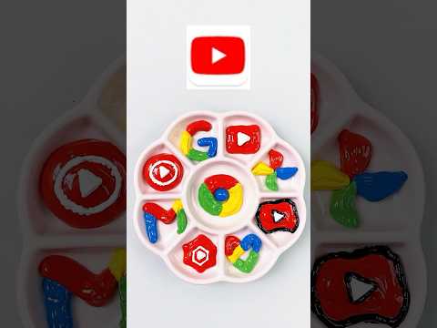 Guess The Final Color🎨Logo of Google|MIxing Color|Satisfying |Art | Paint Mixing | ASMR Art
