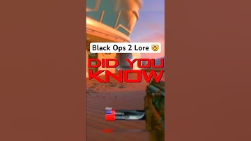 Sad Black Ops 2 Fact 😢 #shorts