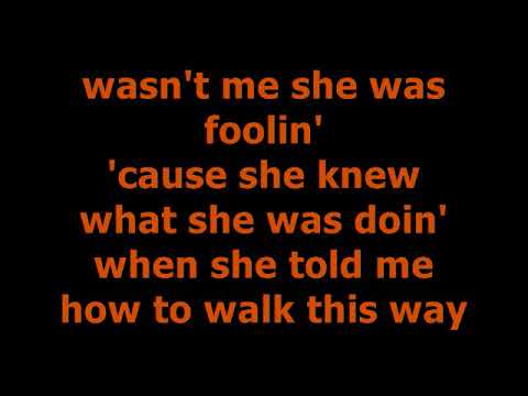 Aerosmith Walk This Way Lyrics
