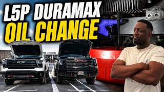 L5P Duramax Oil Change! Your Dealer Is Not Doing This...