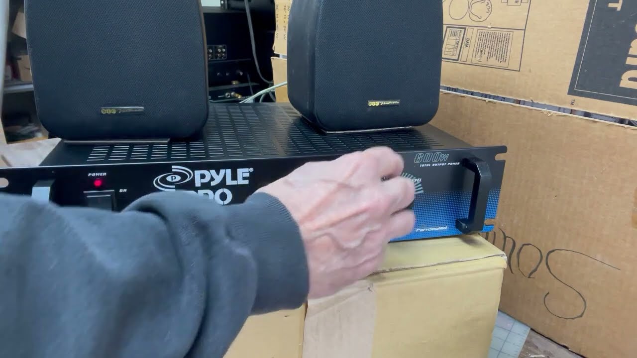 Pyle PT 1200 Poweramp short test