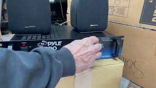 Pyle PT 1200 Poweramp short test