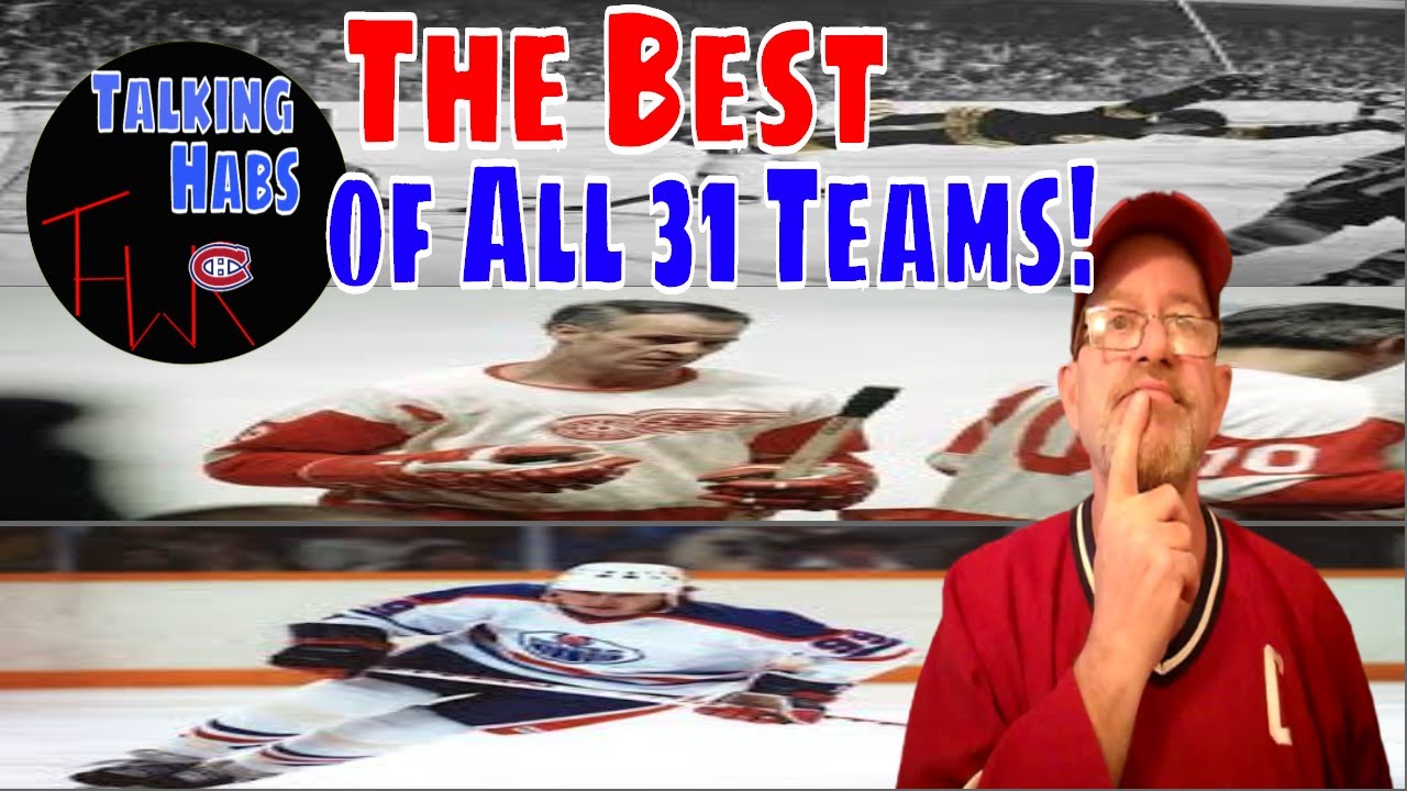 The Best Player from All 31 NHL Teams Franchise History YouTube