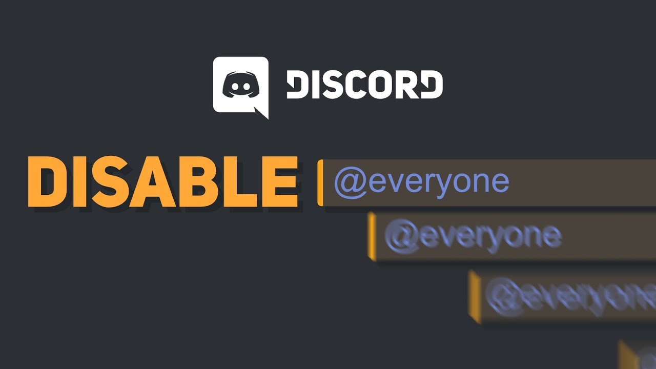 Stop Everyone And Here Spam Discord Full Guide How To Youtube