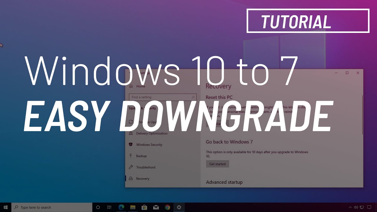 downgrade windows 7 ultimate to home