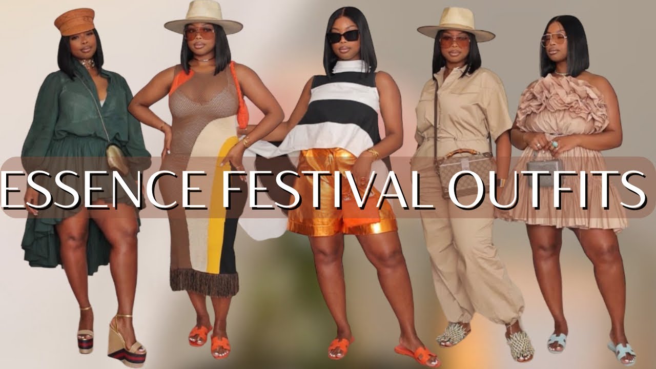 ⁣ESSENCE FESTIVAL OUTFITS & TIPS: Watch This Before You Pack!!!! | GeranikaMycia
