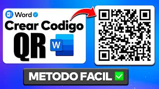 Como Crear Codigo QR En WORD ✅ Facil Y Rapido