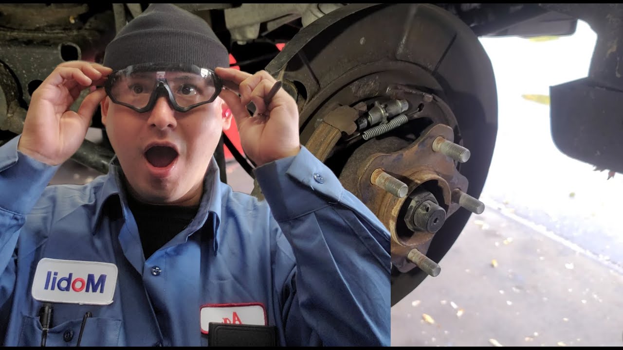 2014 2015 Infiniti QX60 How to Replace the Drum Brakes & Brake Shoes