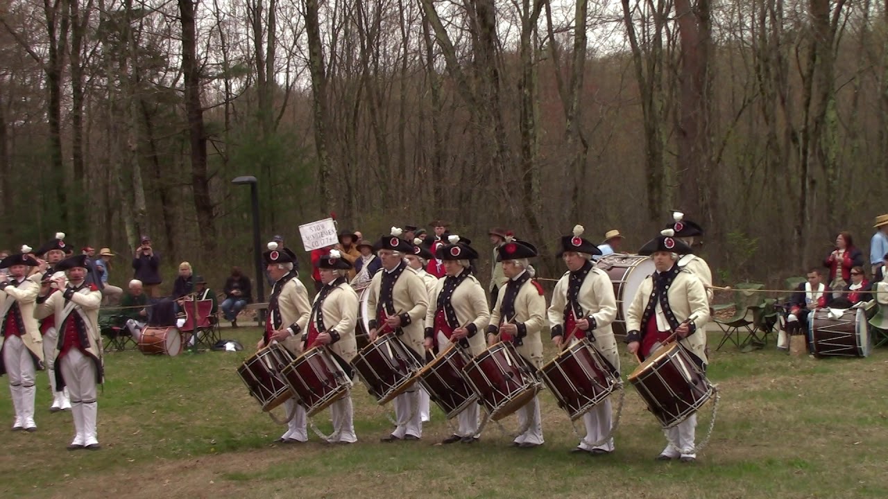 2019 Lexington Muster 13 The Middlesex County Volunteers Fifes and Drums from Boston MA YouTube
