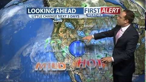 Wednesday Evening Forecast