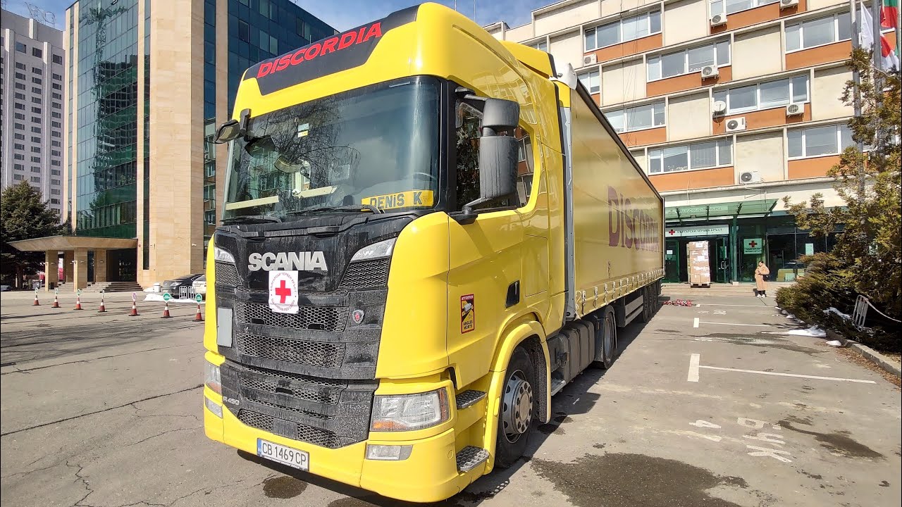 Товар от БЧК за Украйна |  Denis Kadirow TruckVloger