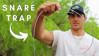 Setting COYOTE SNARE TRAPS at the Ranch