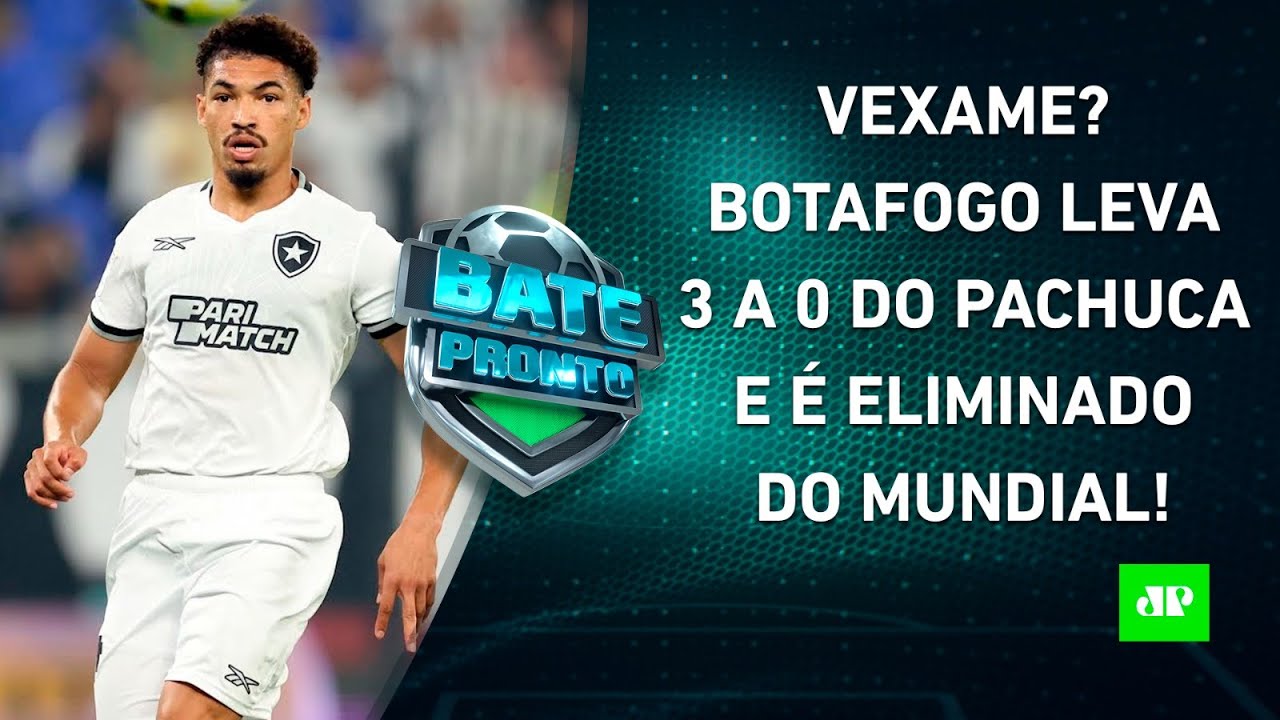 FOI VEXAME? Botafogo LEVA BAILE do Pachuca e é ELIMINADO do Mundial nas ...