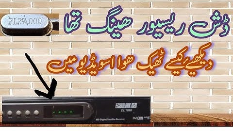 China HD Dish Receiver Hanging Problem Repair Very Easy