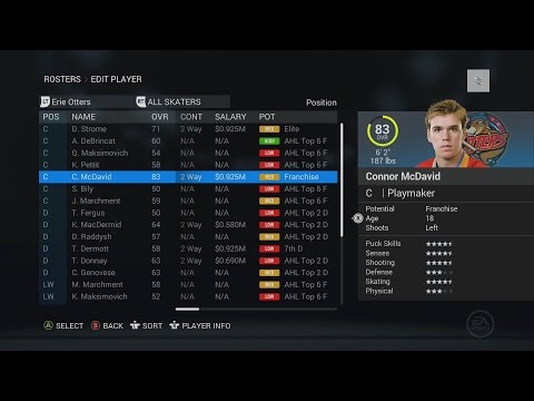 nhl 16 ohl player ratings