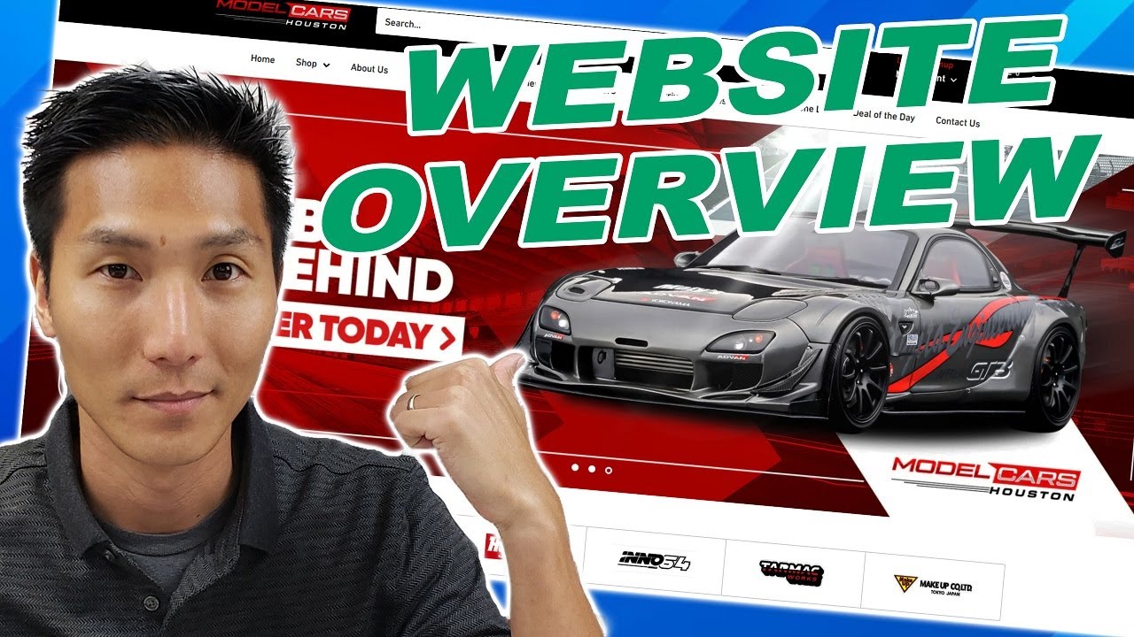 How To Navigate the Model Cars Houston site! YouTube