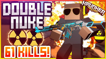 HIGH KILL Krunker Gameplay (INSANE DOUBLE NUKE!)