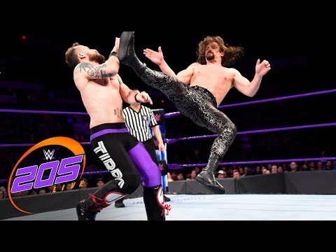 The Brian Kendrick & Gentleman Jack Gallagher vs. Local competitors: WWE 205 Live, April 17, 2018