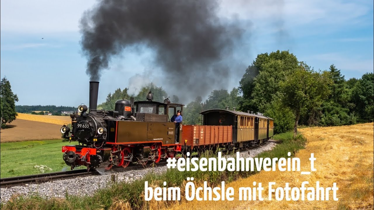 Communitytreffen von #eisenbahnverein_t beim Öchsle mit Fotofahrt und viel Spaß und Freude