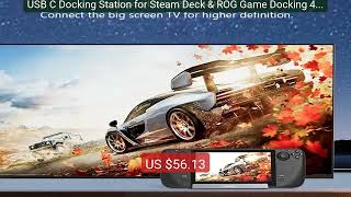 USB C Docking Station for Steam Deck &amp; ROG Game Docking 4K@60H... — Hot Deal 2026 | Limited Offer!