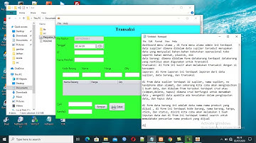 Aplikasi Penjualan di Java Netbeans 8.02