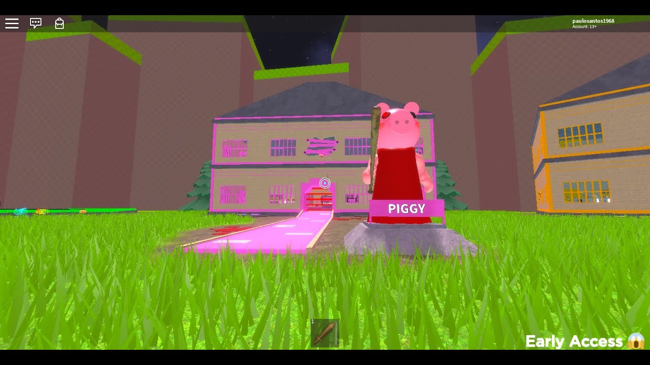 NEW UPDATE PIGGY UPDATE🐷🔪 IN HORROR TYCOON (MrNotSoHERO) PART 1