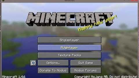 Minecraft Hacked Client: Nodus 1.4.6