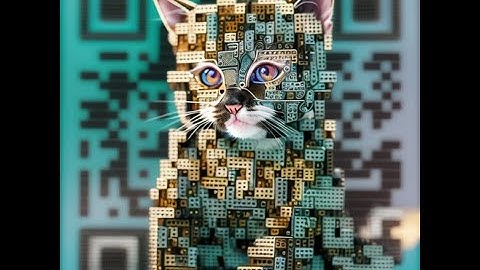 Beautiful QR code generator using AI tool Quickart for free
