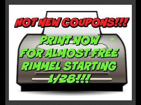 PRINT NOW | NEW HIGH VALUE RIMMEL COSMETIC COUPONS!!!