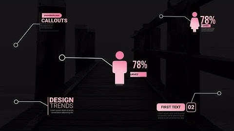Unique Callout Titles V3 DaVinci Resolve Templates